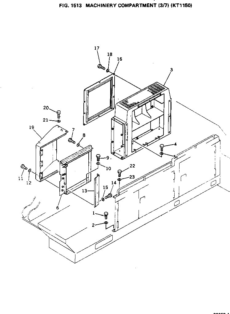 Крышка 209-54-12462 Komatsu
