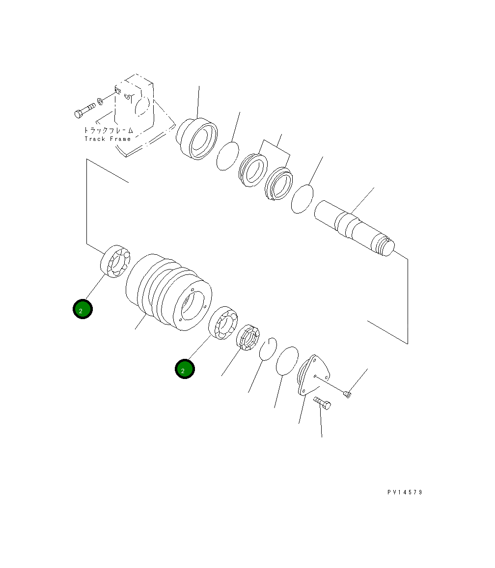 Подшипник 06002-32010  Komatsu