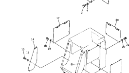 Крышка 207-54-19110 Komatsu