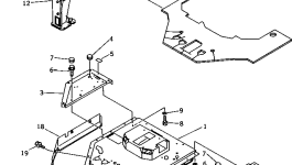 Крышка 423-944-1411  Komatsu