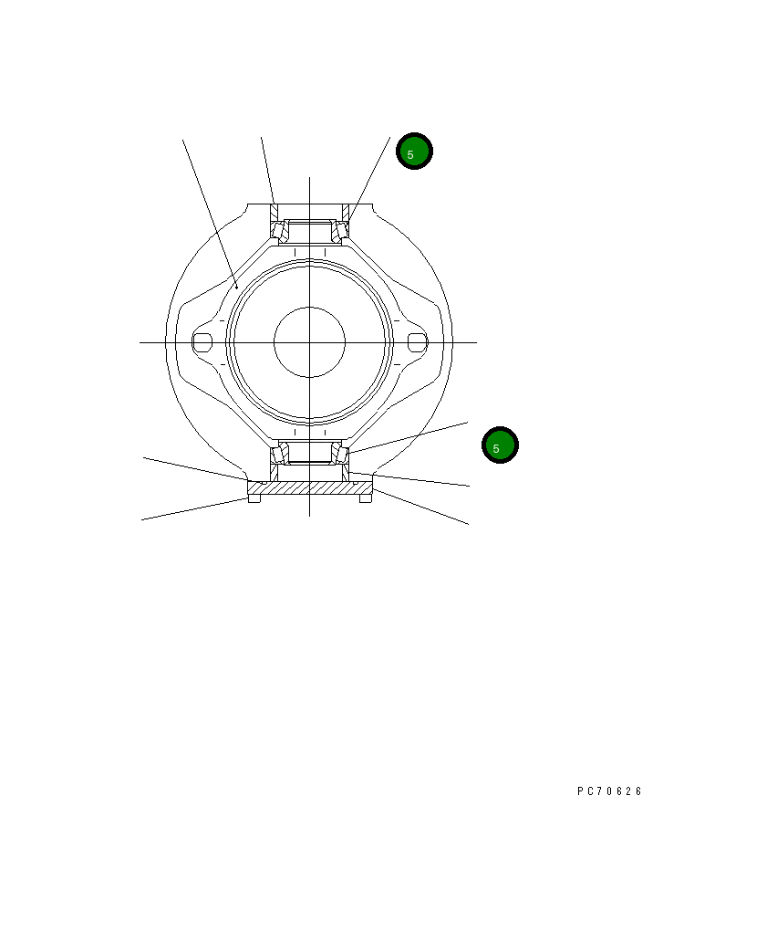 Подшипник 266-81-71350 Komatsu
