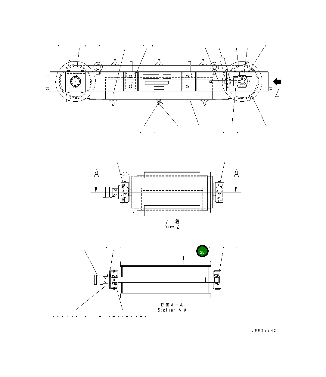 Подшипник MFS0000301 Komatsu
