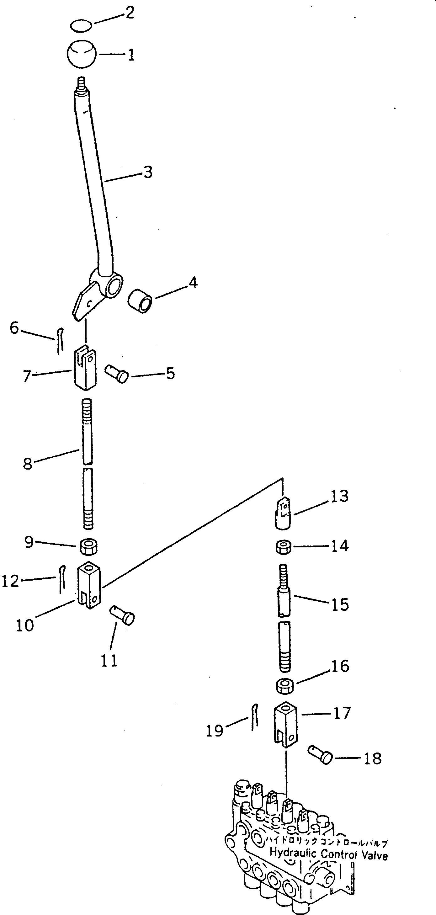 Рычаг 237-43-17371 Komatsu