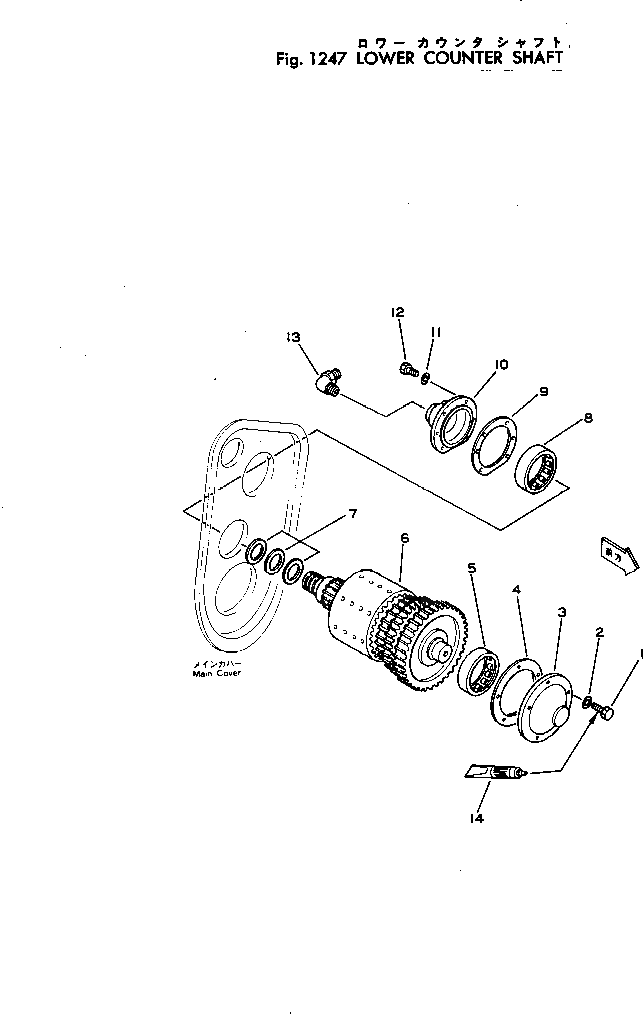 Подшипник 380-187071-1 Komatsu