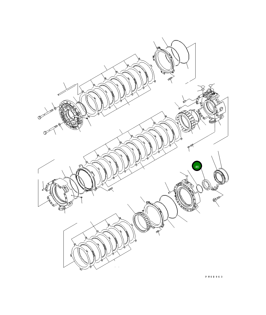 Подшипник 06000-06917 Komatsu