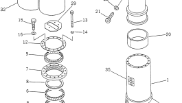 Крышка 566-50-41220  Komatsu