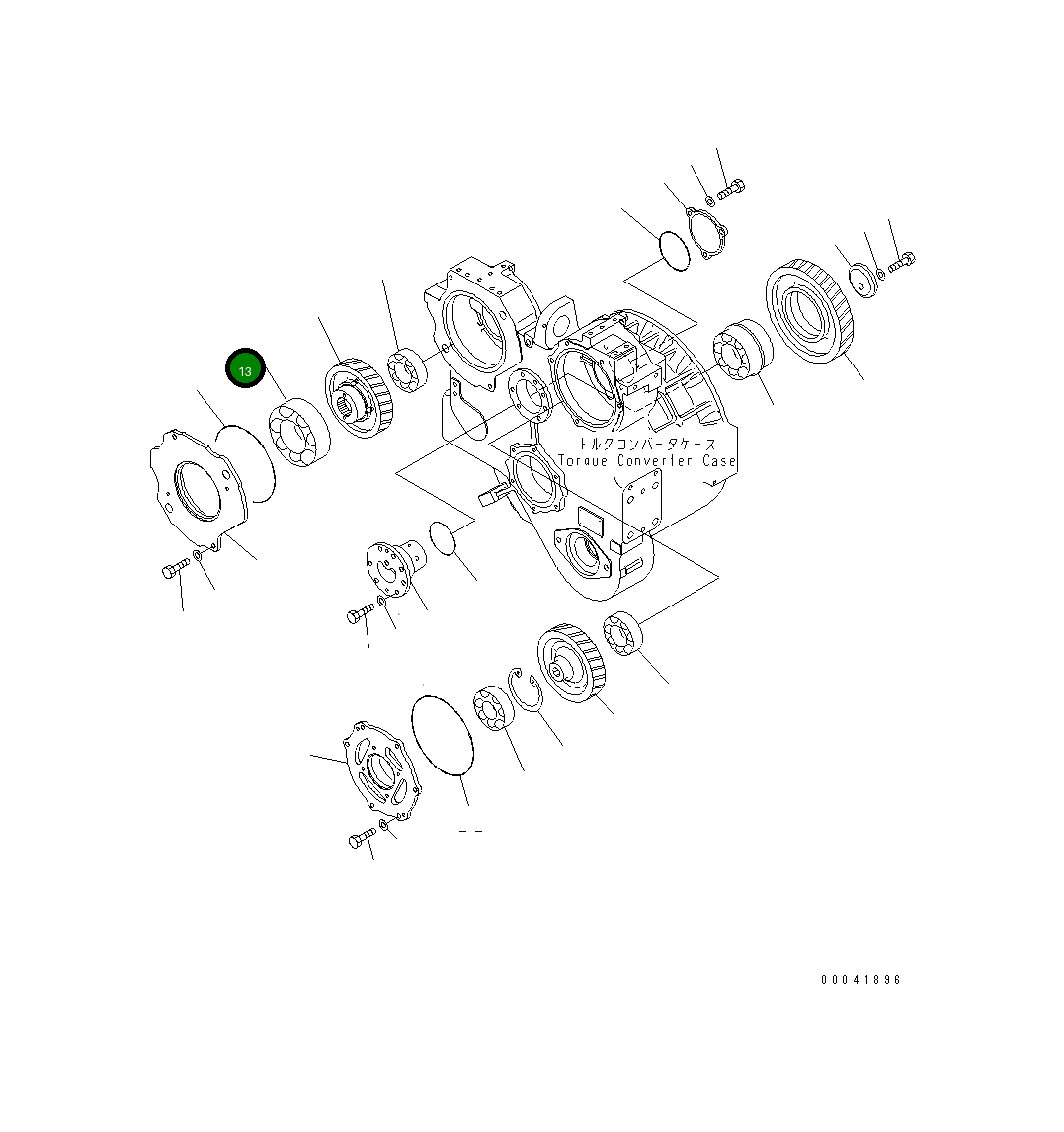 Подшипник 06040-06220 Komatsu