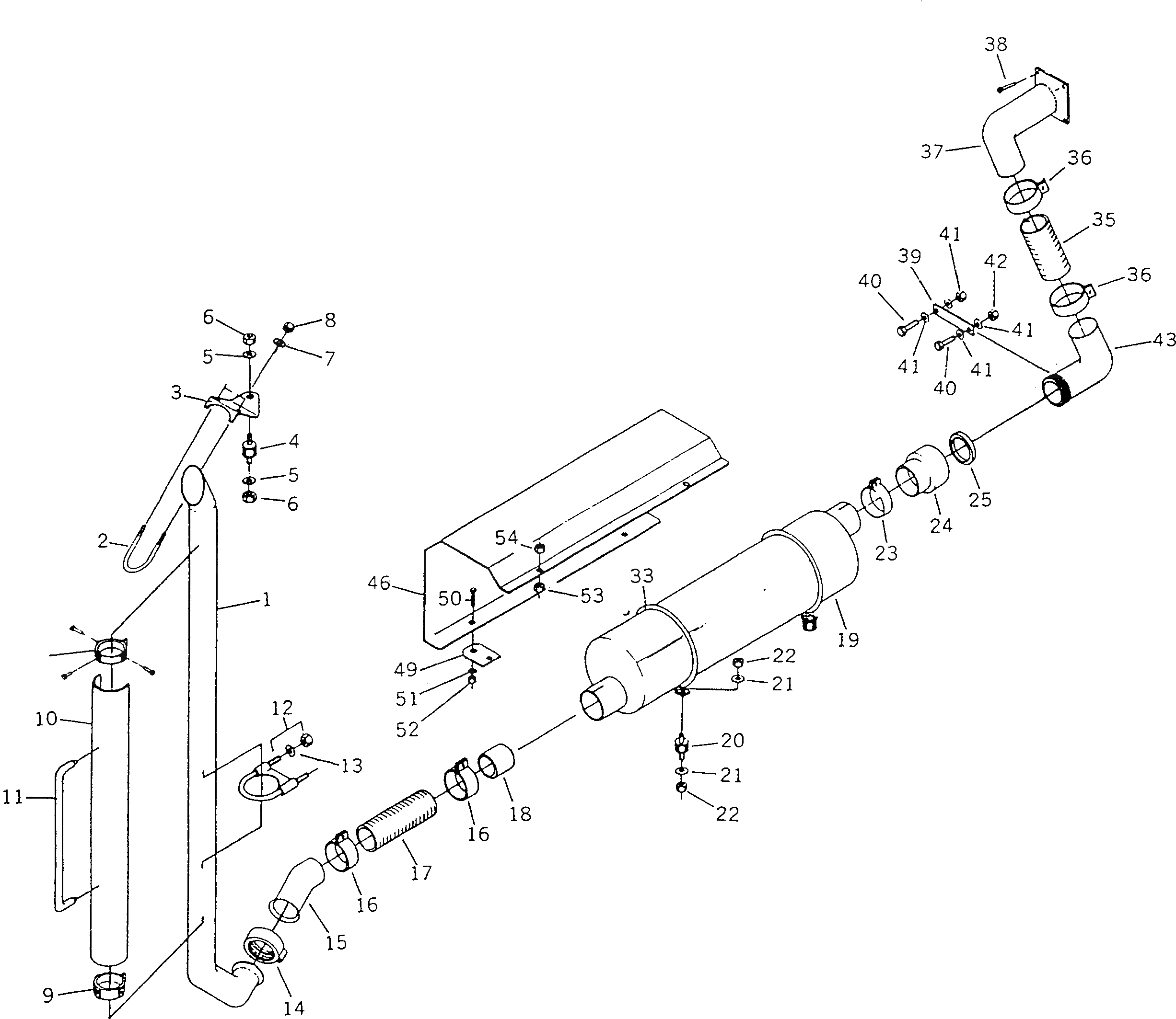 Крышка BW051522 Komatsu