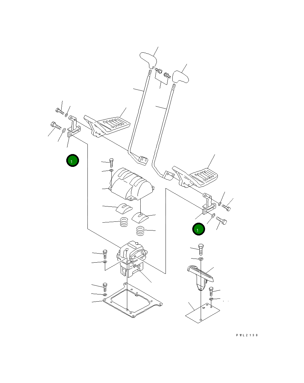 Рычаг 20Y-43-61310 Komatsu