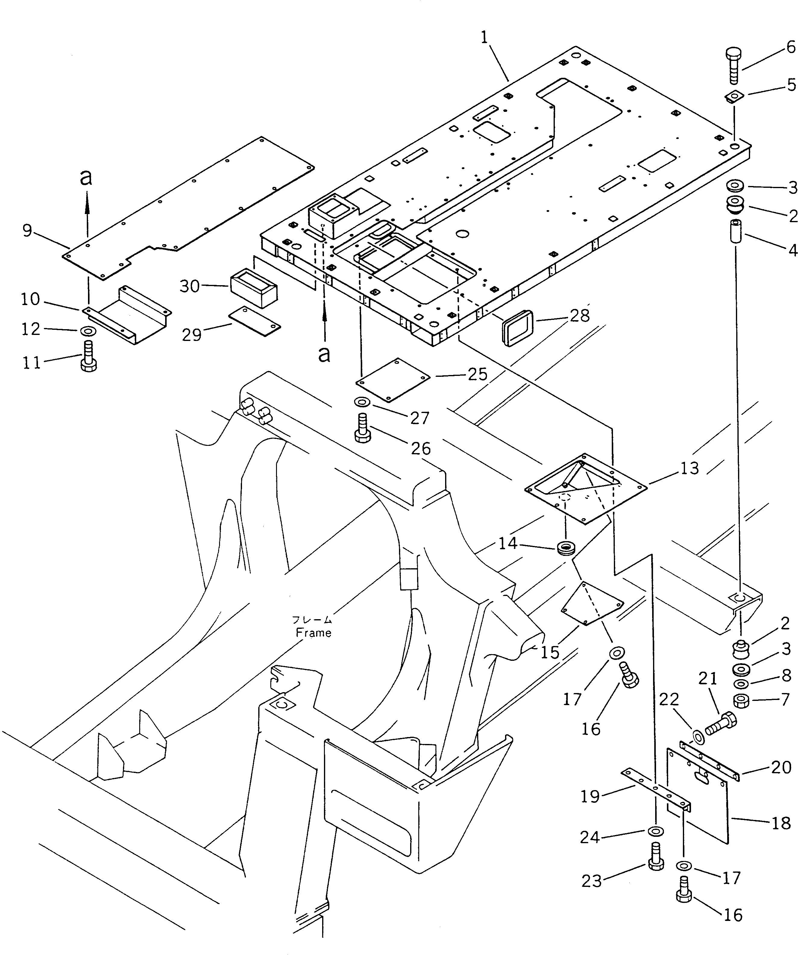 Крышка 566-54-41643 Komatsu