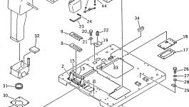 Крышка 232-856-9820 Komatsu