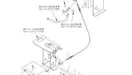 Рычаг 22L-43-18251 Komatsu