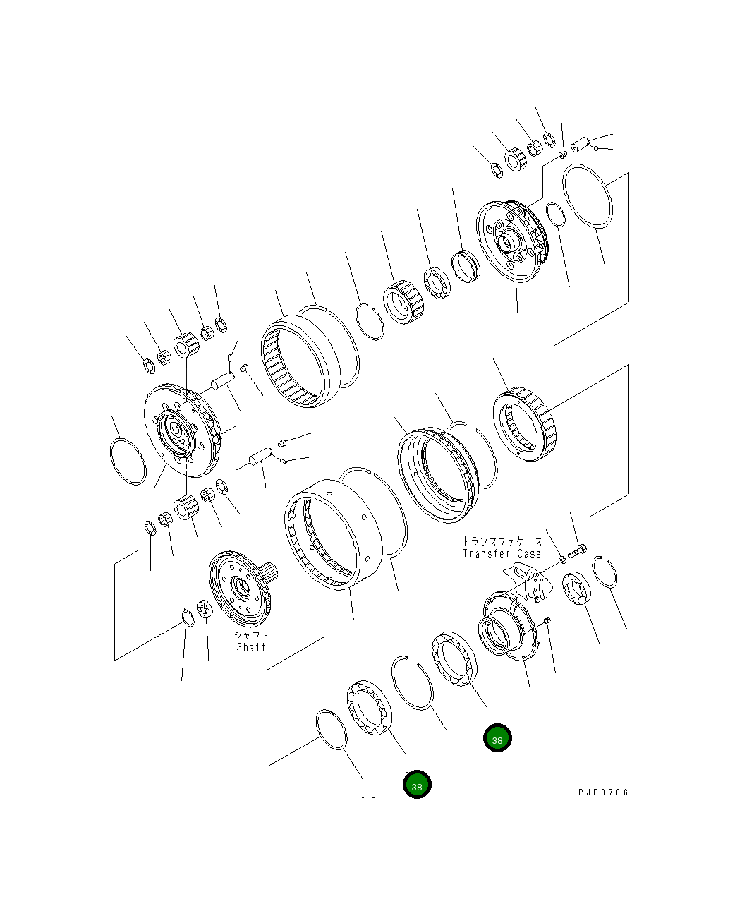 Подшипник 06030-06932 Komatsu