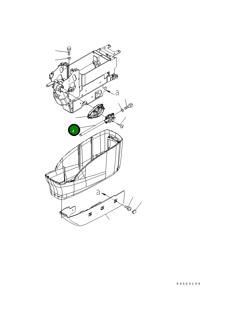 Рычаг 20Y-43-31511 Komatsu