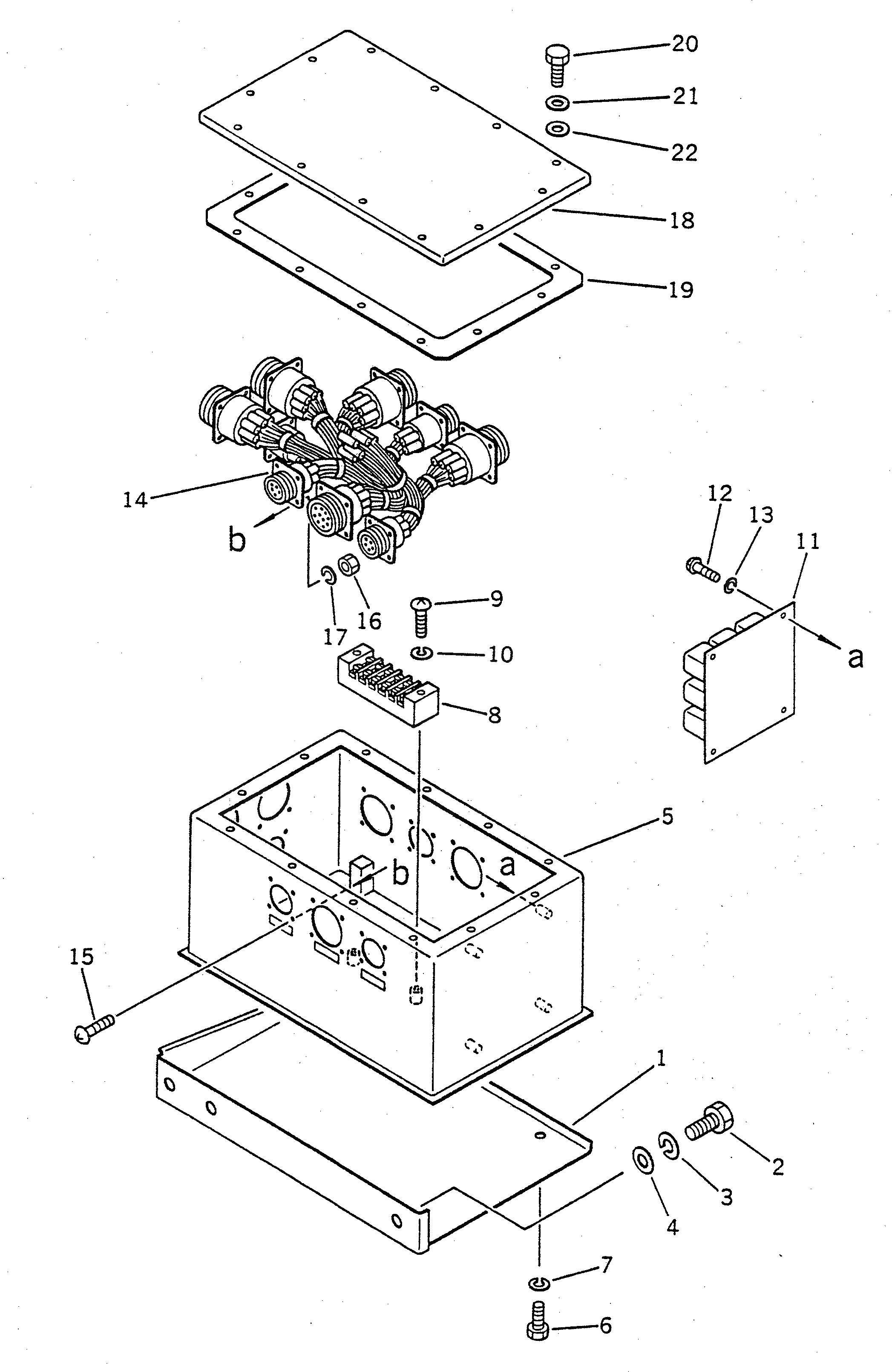 Крышка 22W-06-14370 Komatsu