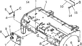 Петля 262-70-63431 Komatsu