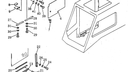 Сиденье 22X-54-19760 Komatsu