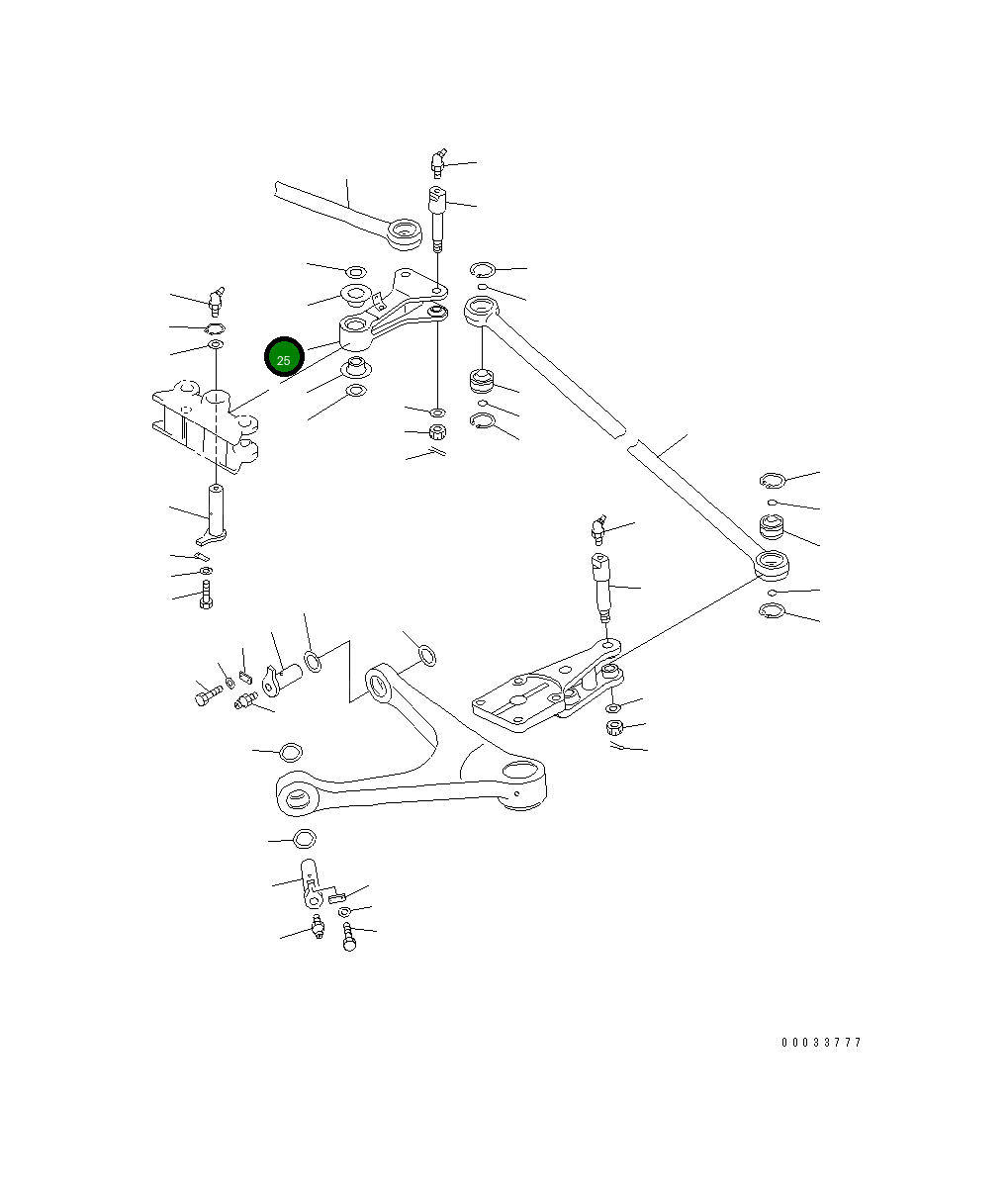 Рычаг 567-87-11521 Komatsu