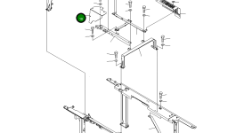 Крышка 21M-54-23621 Komatsu