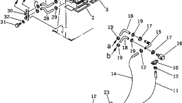 Лента 08026-01910 Komatsu