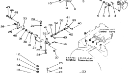 Рычаг 195-43-18250 Komatsu