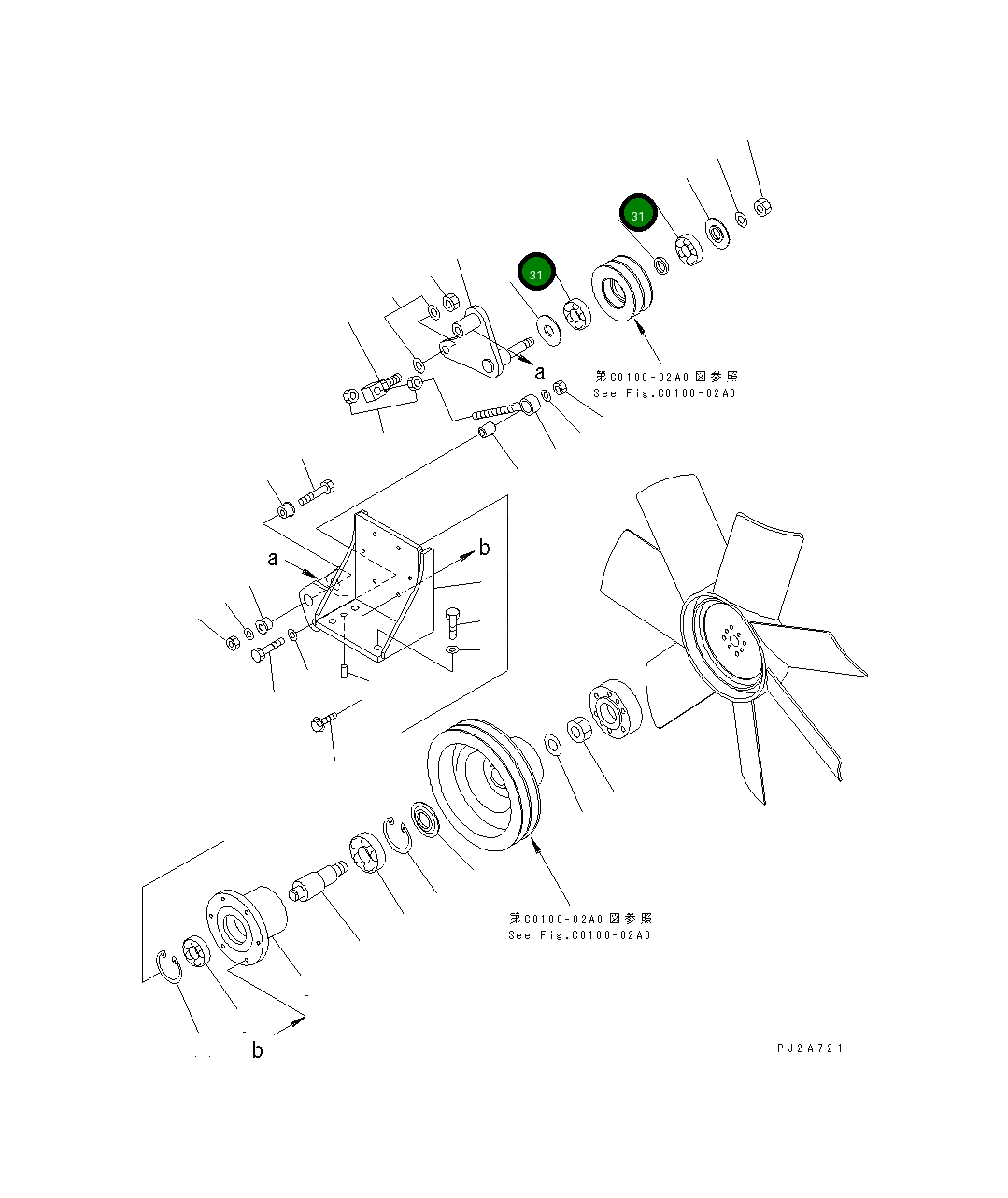 Подшипник 06034-06305 Komatsu
