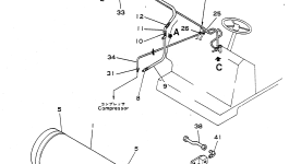 Кронштейн 568-35-11611 Komatsu