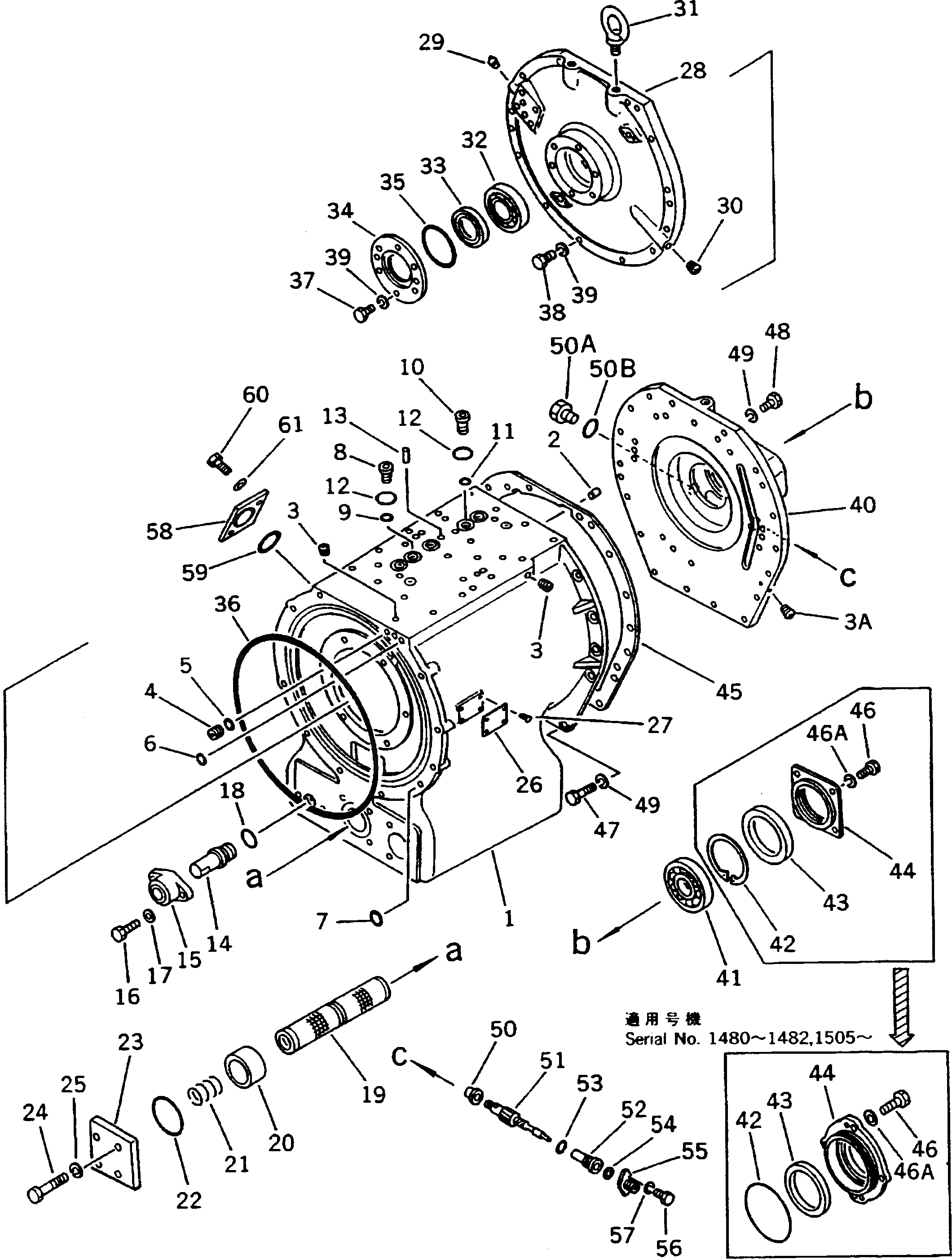 Подшипник 06002-00311 Komatsu