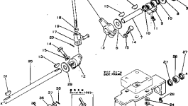 Рычаг 155-43-19310 Komatsu