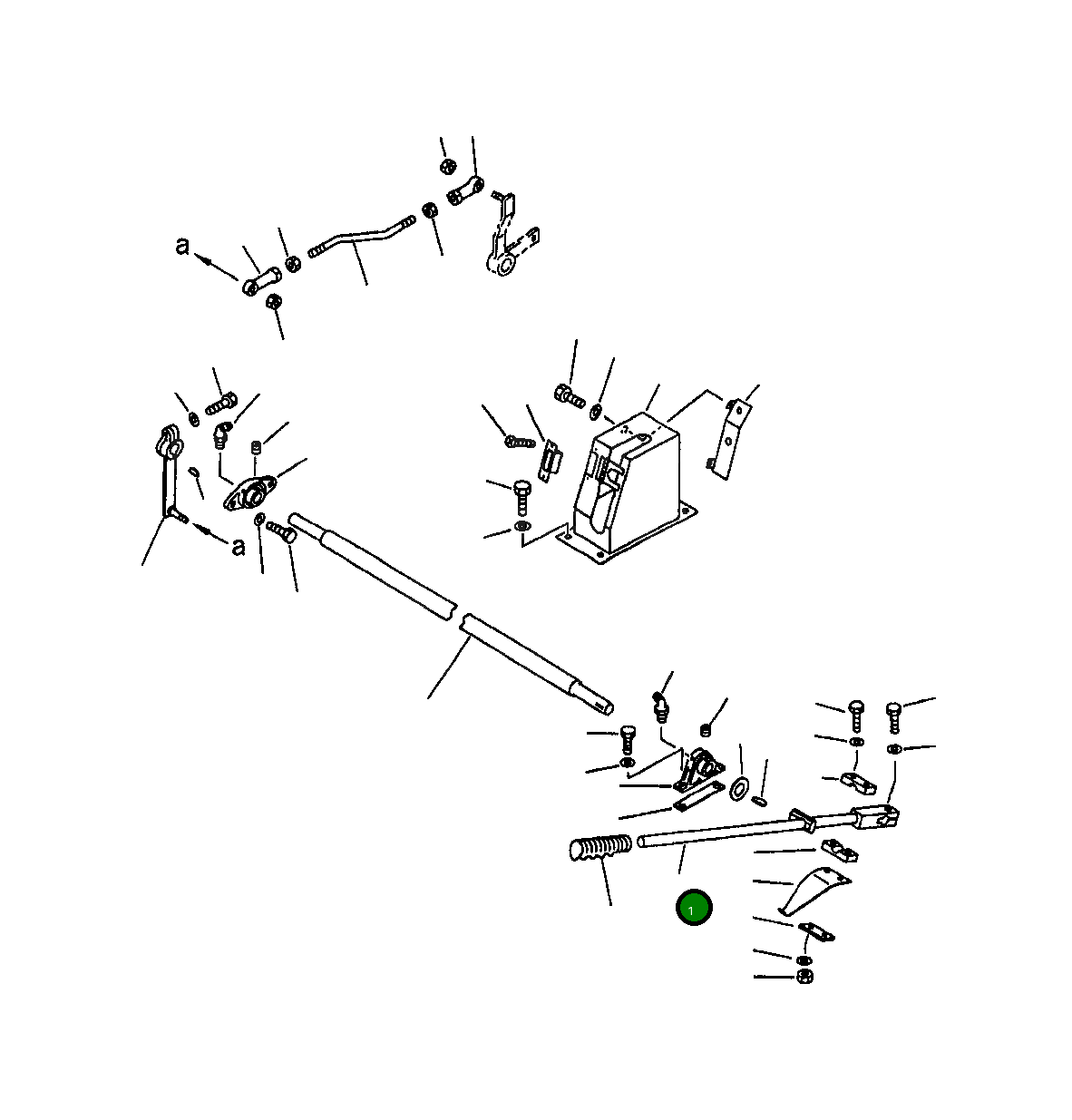 Рычаг EH3221 Komatsu