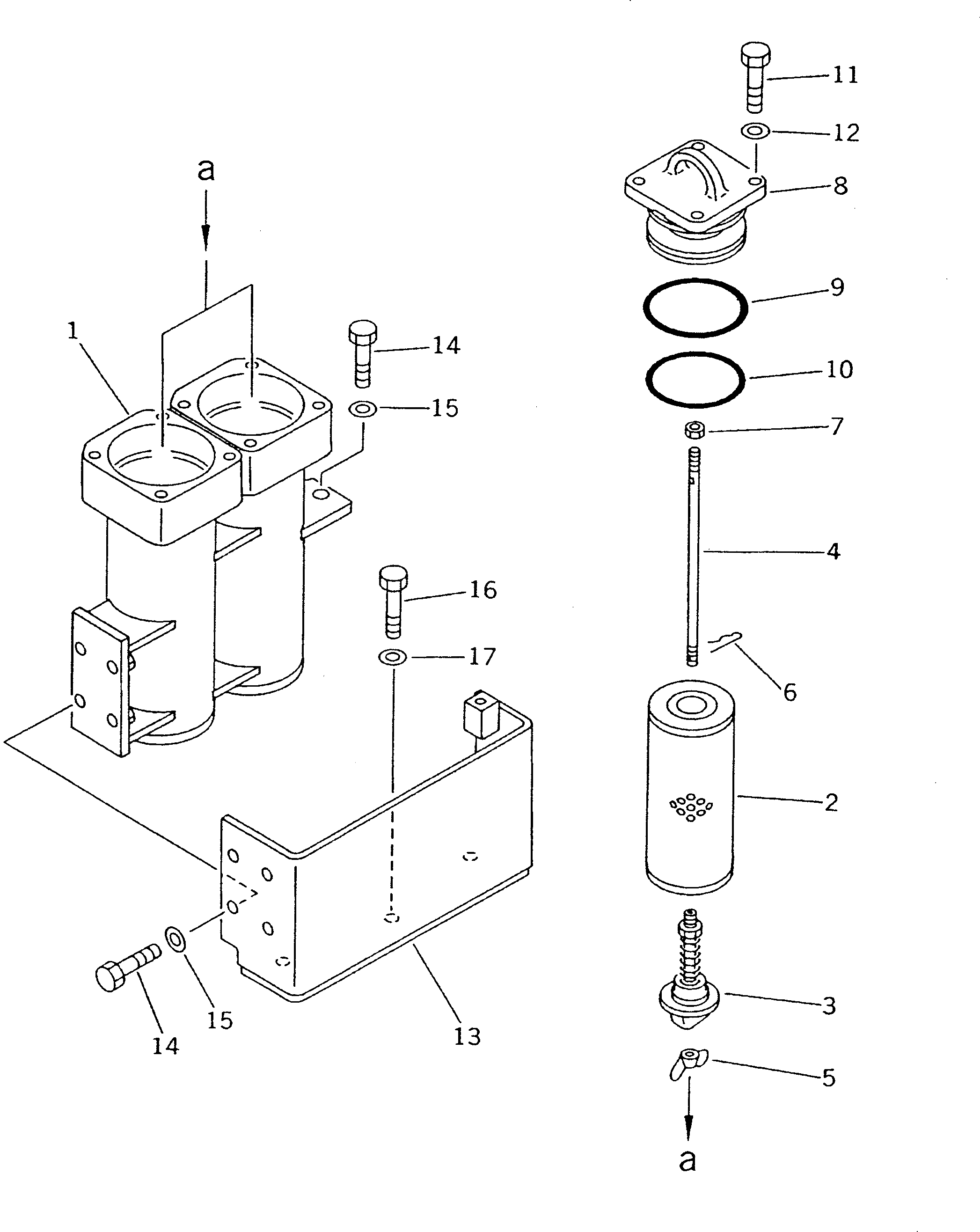 Крышка 154-49-52130 Komatsu