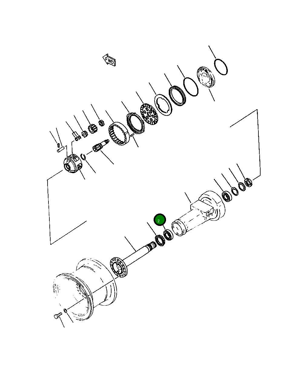 Подшипник 419-22-12850  Komatsu