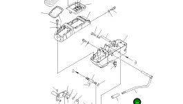 Рычаг 22J-43-28131 Komatsu