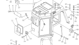 Крышка 195-Z79-1650 Komatsu