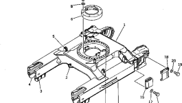 Защитный кожух 207-30-11533 Komatsu