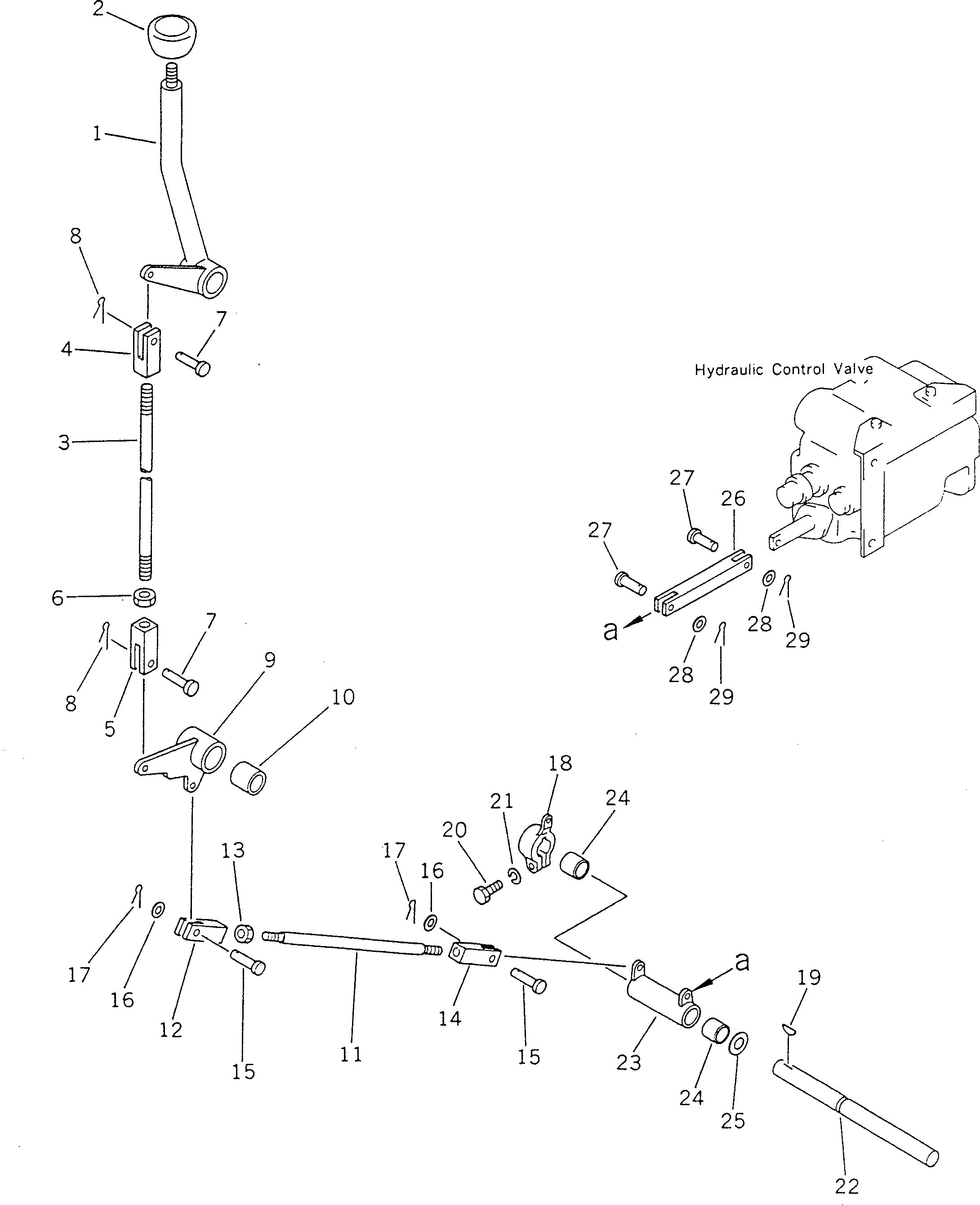 Рычаг 234-43-37530 Komatsu