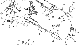 Вилка 20T-43-32230 Komatsu