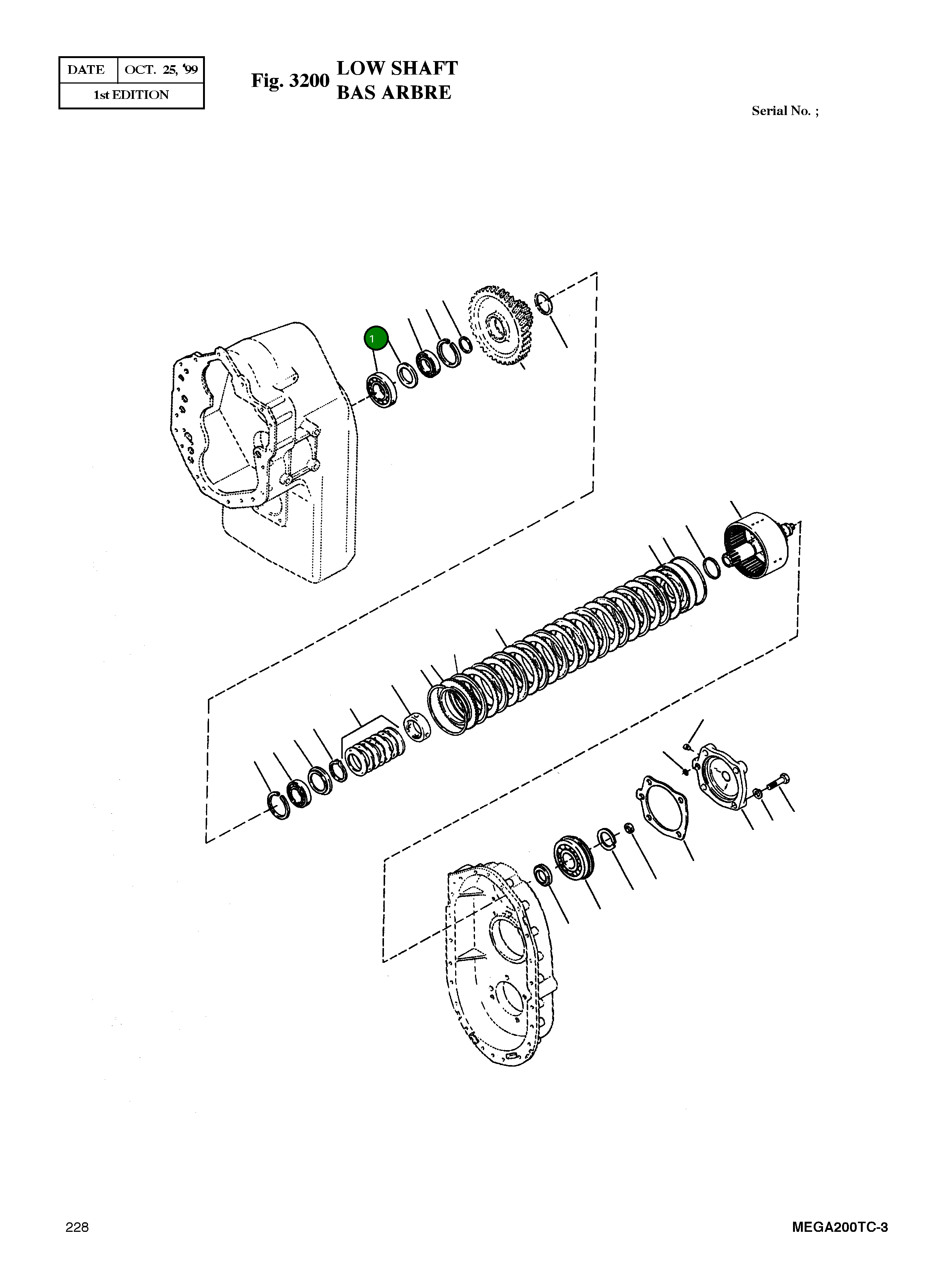Подшипник 239742 Komatsu