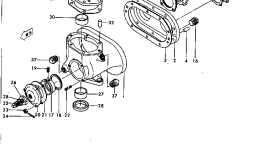 Крышка 232-40-13330 Komatsu