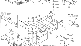 Опора 154-916-4320 Komatsu