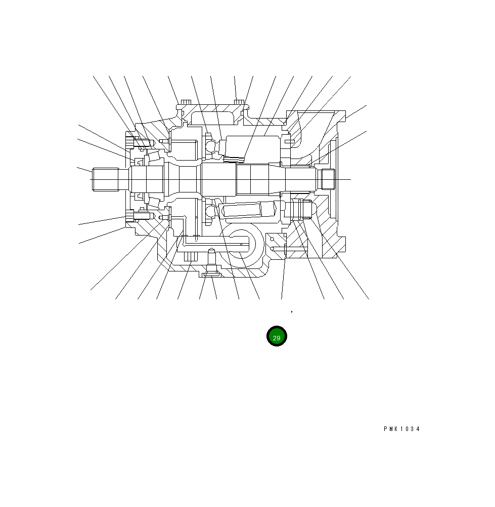 Рычаг TM1231-259 Komatsu
