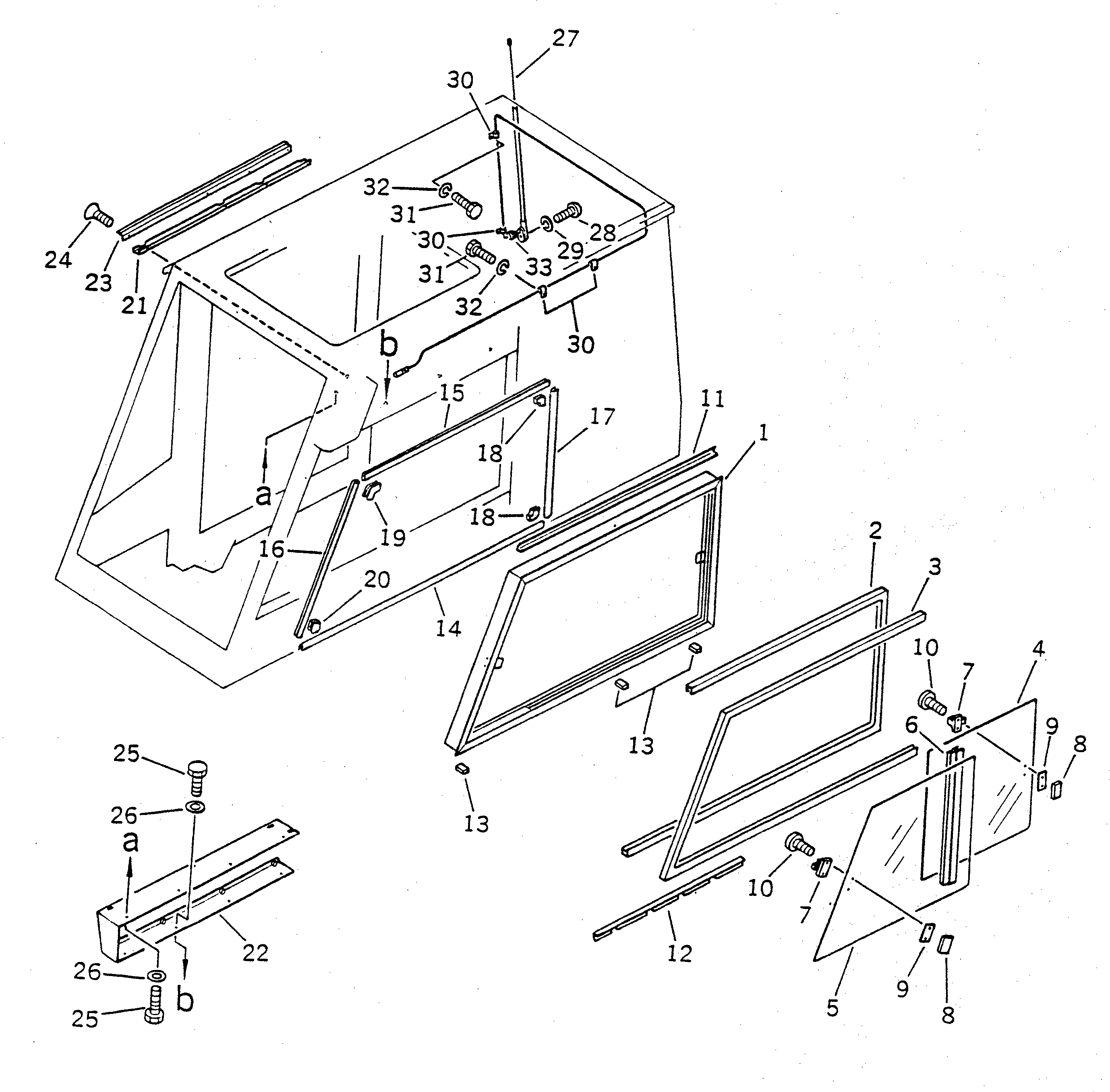 Крышка 23S-54-19761 Komatsu