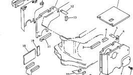 Крышка 423-Z90-1441  Komatsu