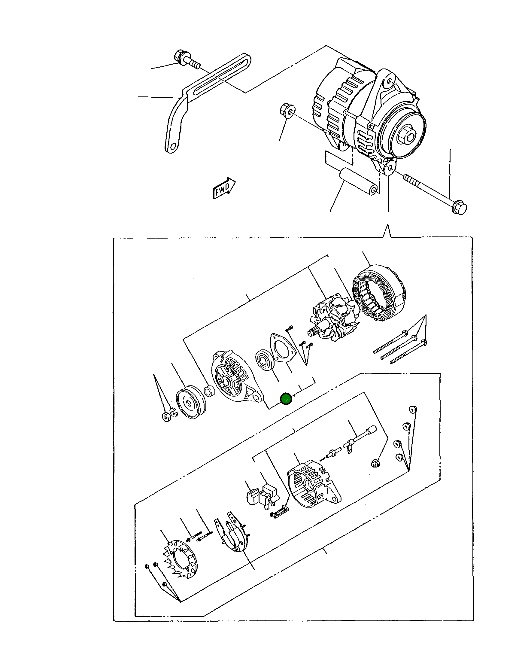 Подшипник YMR000041 Komatsu