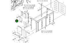 Крышка 21T-54-64230 Komatsu