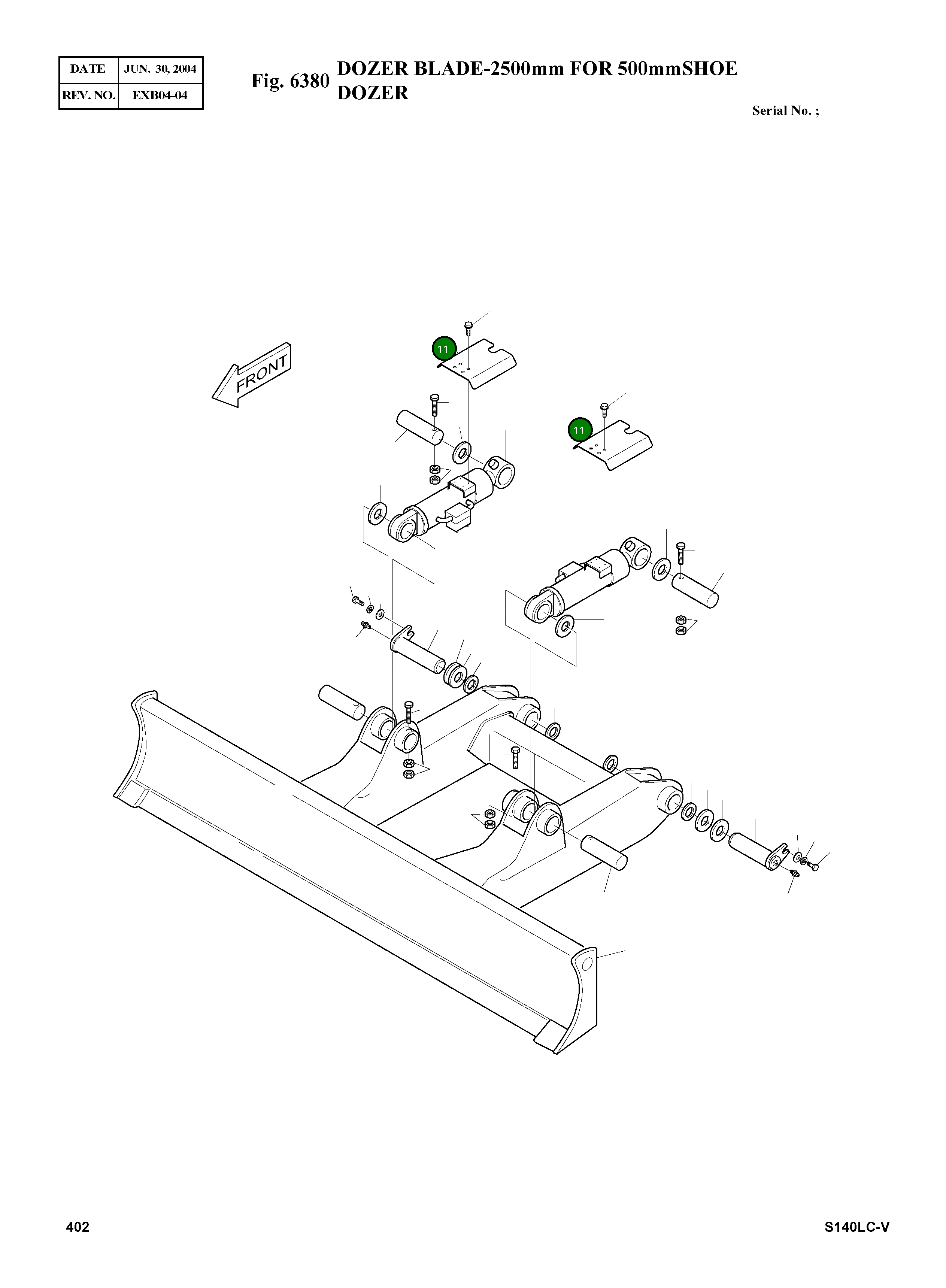 Крышка 621-00712A  Komatsu