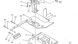 Опора 428-54-12650 Komatsu