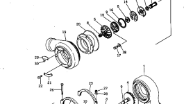 Крышка 6502-12-1661  Komatsu