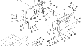 Кронштейн 203-54-59840 Komatsu