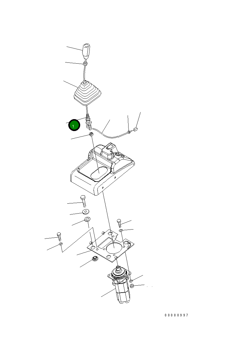 Рычаг 418-43-28220 Komatsu
